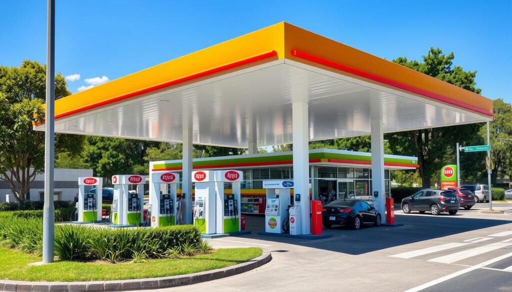 posto de gasolina