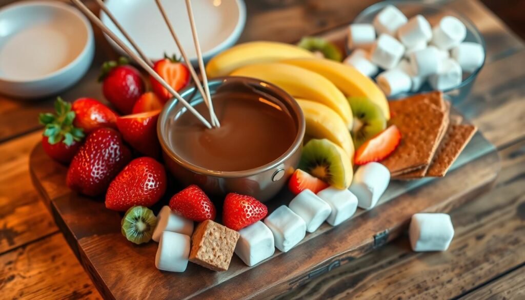 Acompanhamentos de fondue