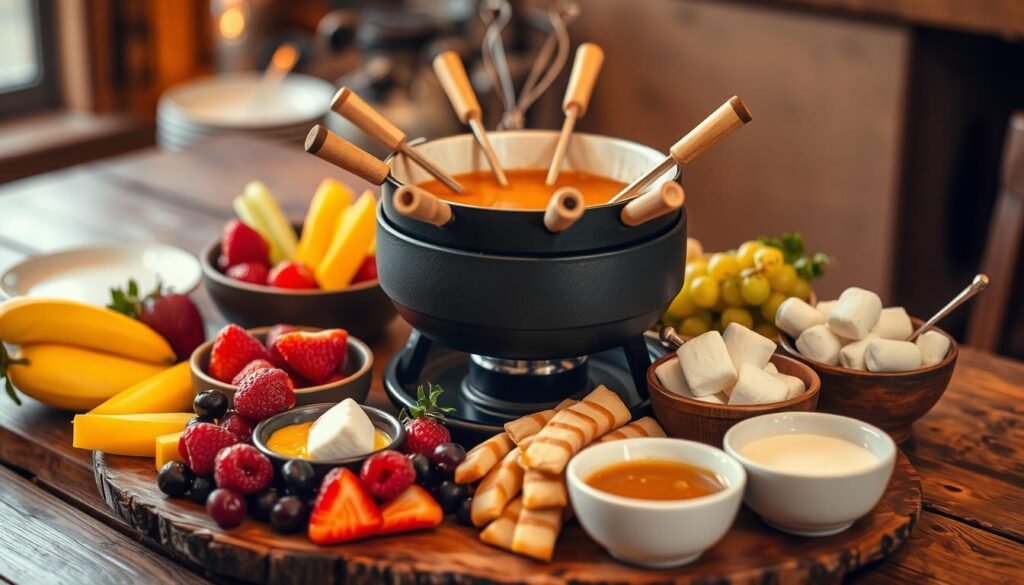 equipamentos de fondue