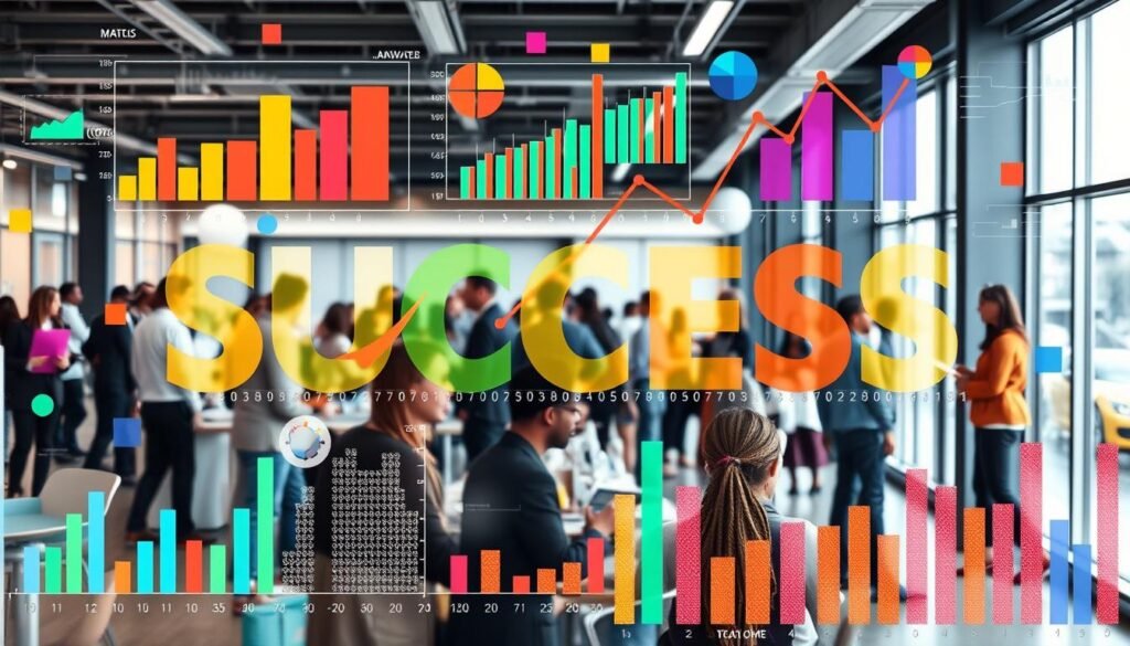 métricas e indicadores de sucesso