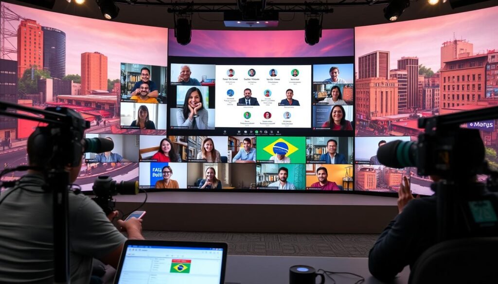 produção de eventos online