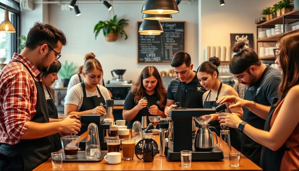 treinamento e capacitação da equipe