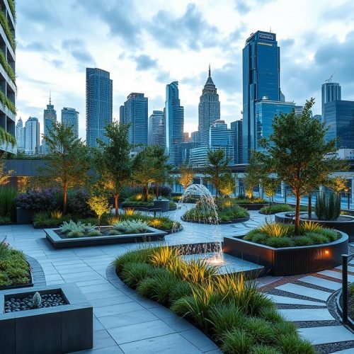 Lucre com serviços de paisagismo urbano – Modernize espaços ao ar livre para agregar valor a proprie